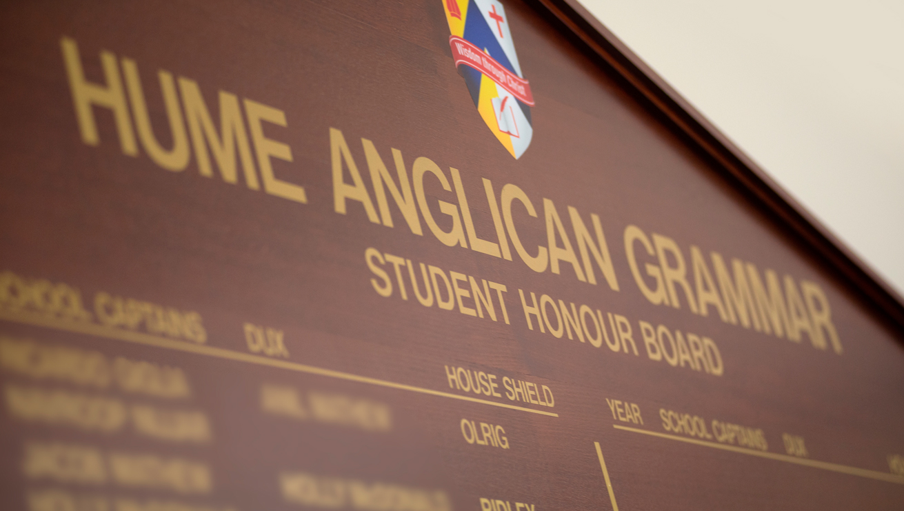 Secondary School Scholarships at Hume Anglican Grammar