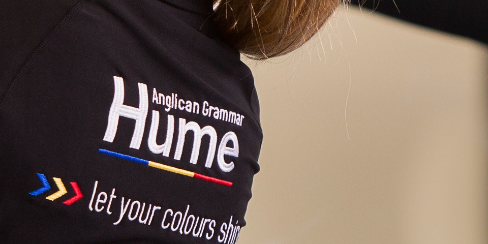 Hume Anglican Grammar T-shirt